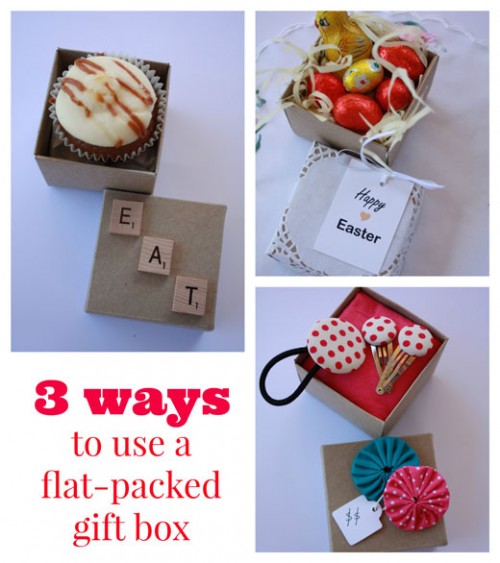 3 ways to use a gift box - Handmade KidsHandmade Kids